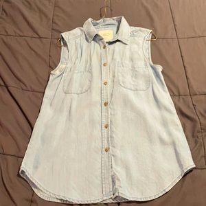 Denim AE shirt. Size XS